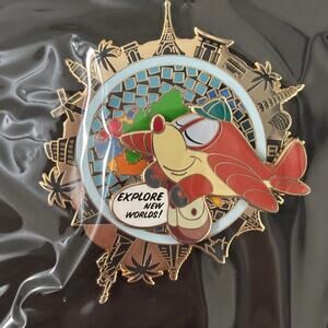 Disney 2025 DestinationD23 TWDCS Trip Through Latin America Pedro Mail Plane Pin